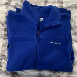 Women’s Columbia Royal Blue Full-Zip Fleece